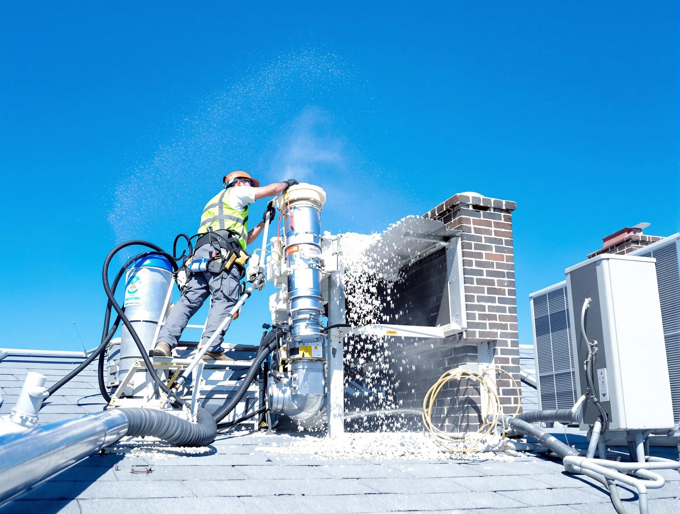 Expert roof dryer vent cleaning by Emporia Dryer Vent Cleaning in Emporia