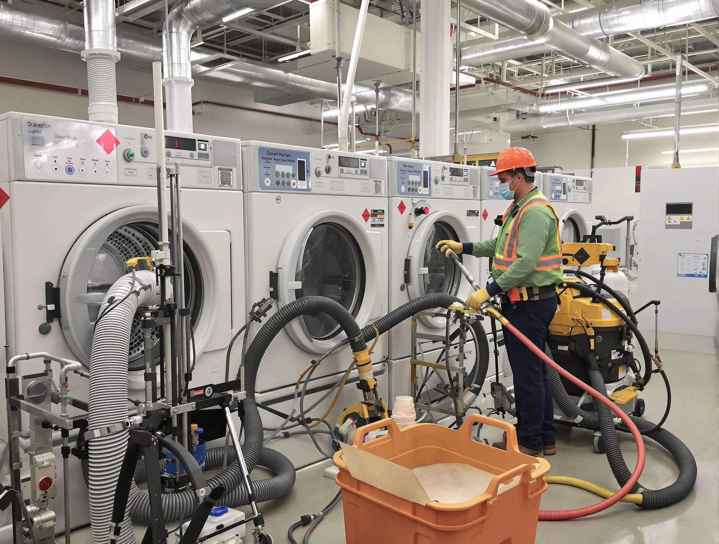 Commercial-grade dryer vent cleaning by Emporia Dryer Vent Cleaning in Emporia