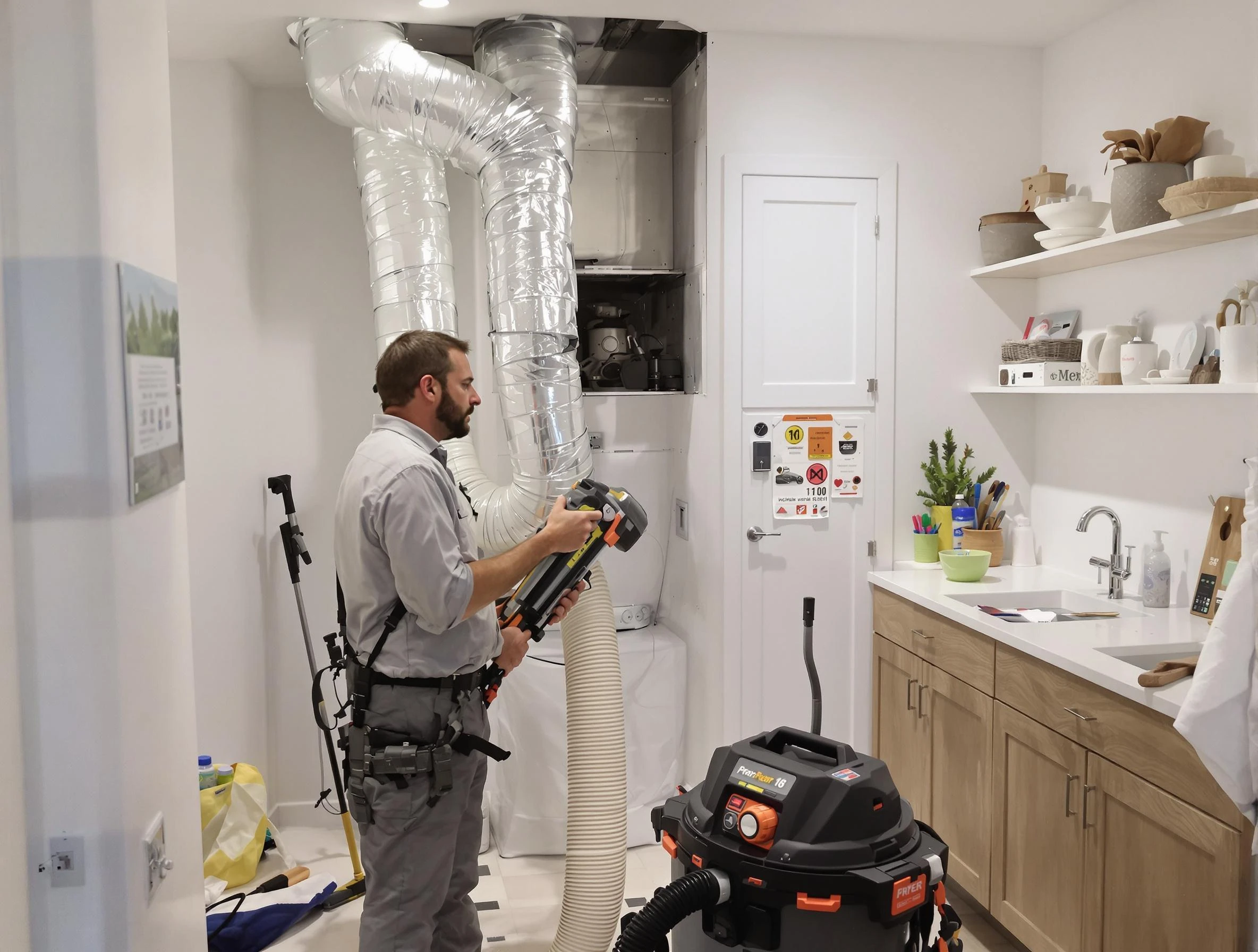 Clogged Dryer Vent Cleaning in Emporia