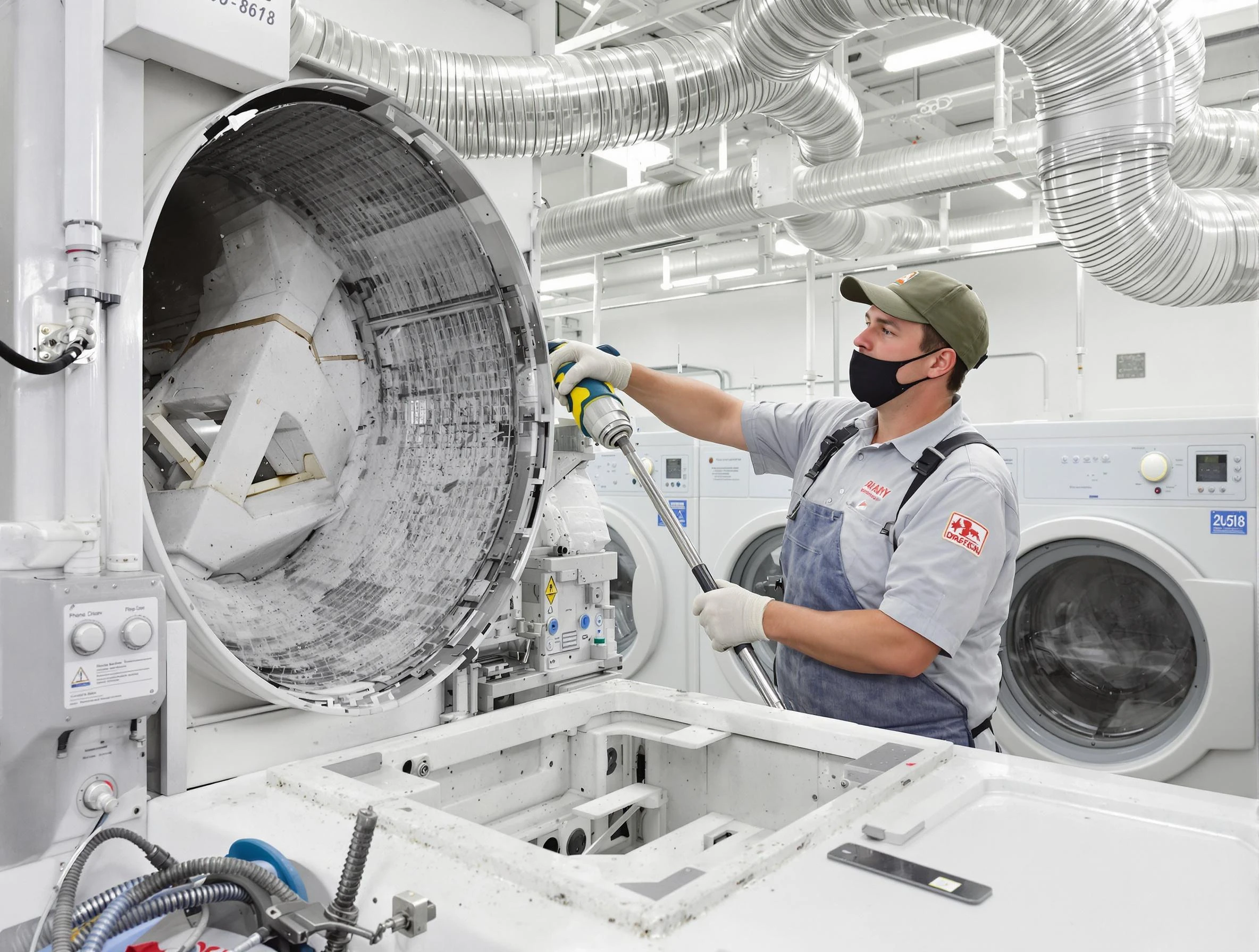 Commercial Dryer Vent Cleaning in Emporia