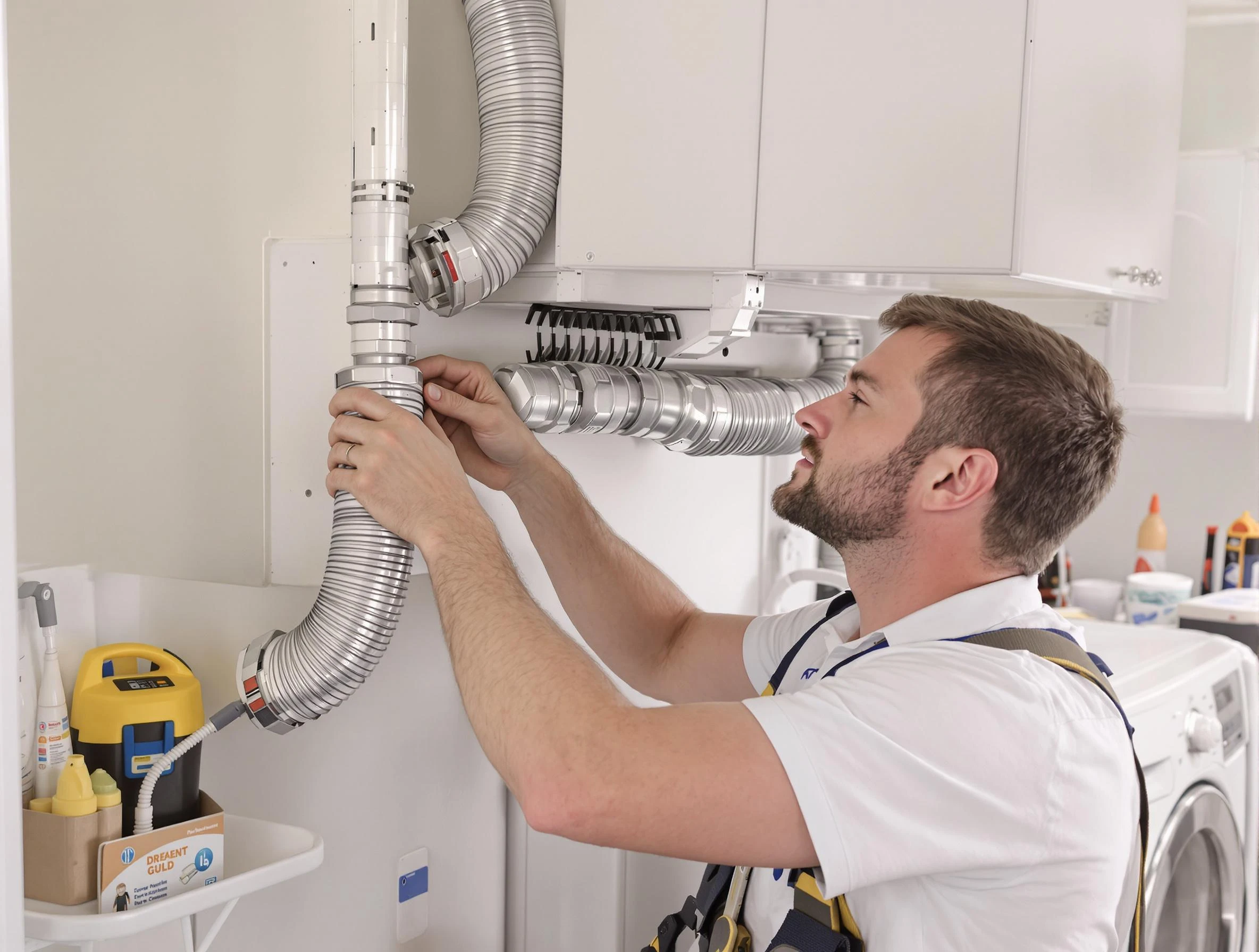 Professional dryer vent repair and installation by Emporia Dryer Vent Cleaning in Emporia